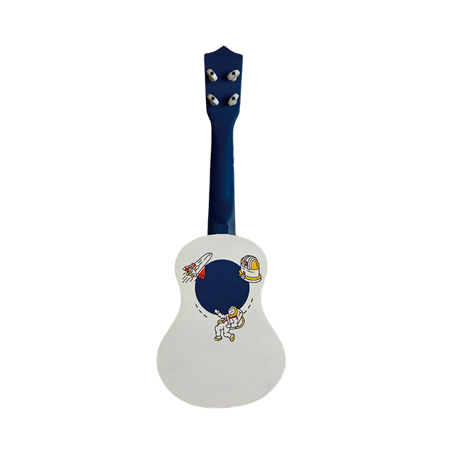 21-Zoll-Ukulele mit individuellem Muster – farbenfrohes Musikinstrumentenspielzeug f&uuml;r Kinder
