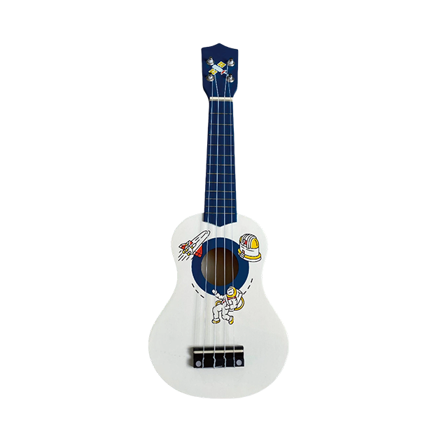 21-Zoll-Ukulele mit individuellem Muster – farbenfrohes Musikinstrumentenspielzeug f&uuml;r Kinder
