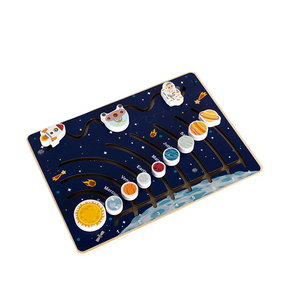 Sonnensystem-Puzzle f&uuml;r Kinder 3-6 | 8-Planeten-Modell STEM-Lernspielzeug