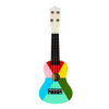 21-Zoll-Ukulele mit individuellem Muster – farbenfrohes Musikinstrumentenspielzeug f&uuml;r Kinder