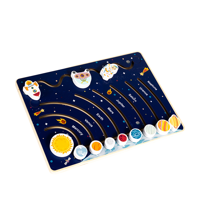 Sonnensystem-Puzzle f&uuml;r Kinder 3-6 | 8-Planeten-Modell STEM-Lernspielzeug